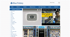 Desktop Screenshot of bluepottery.net
